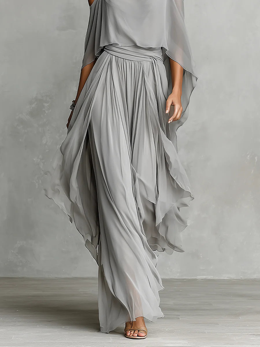 Nadia | Off-Shoulder Two-Piece Set