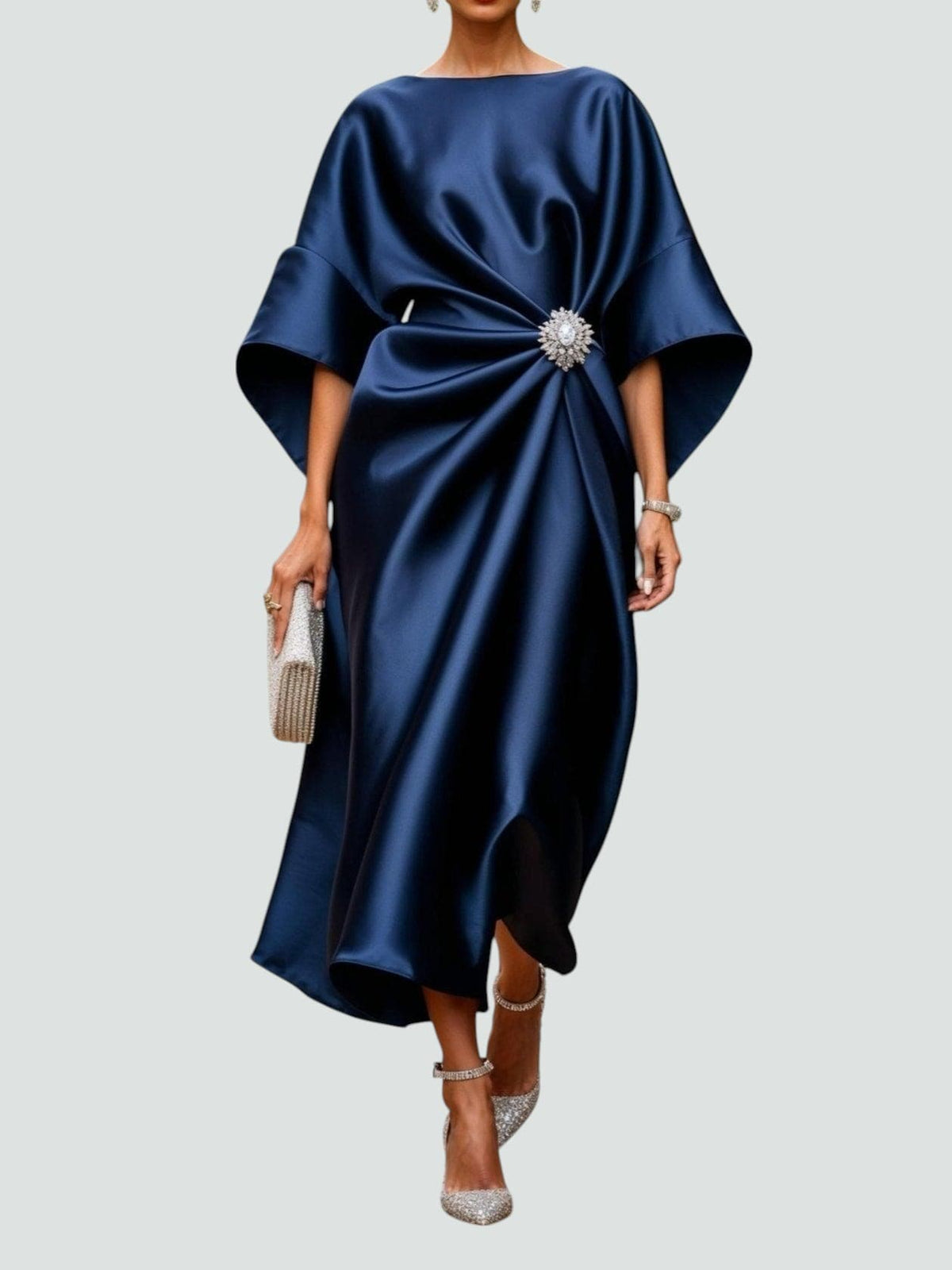 Clementine | Satin Gown for a Grand Evening