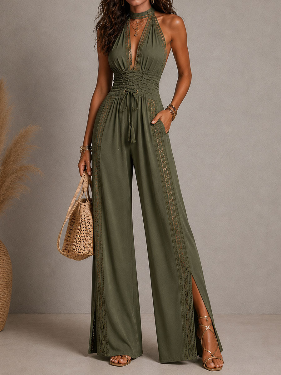 Esther | Lace Jumpsuit