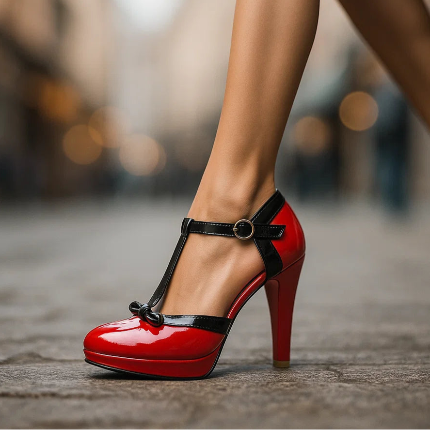 Bella | Elegant Bow Heels