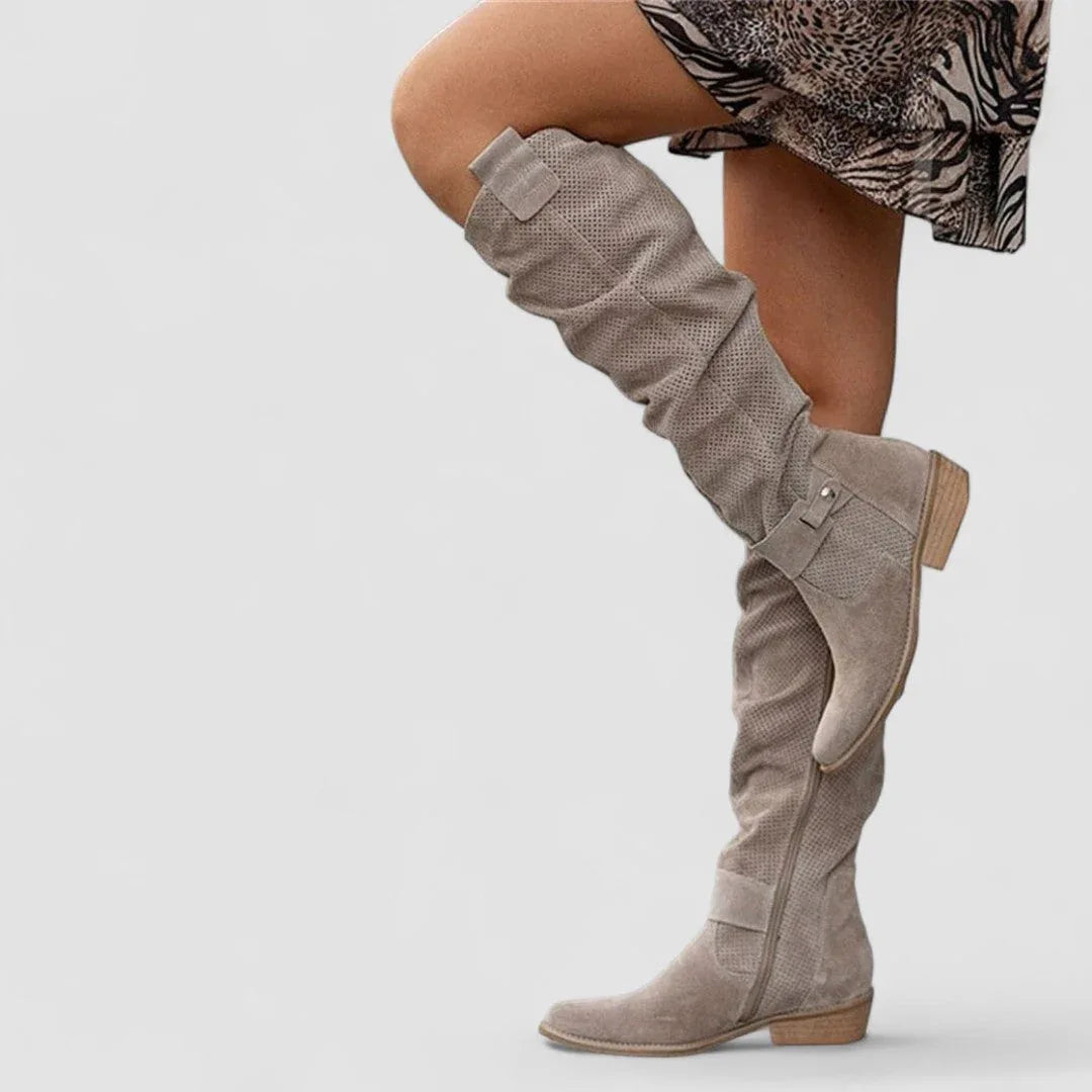 Hazel | Orthopedic Western Ankle Boots