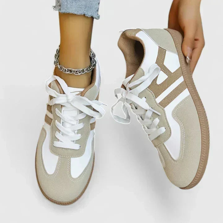 Alina | Khaki Sneakers
