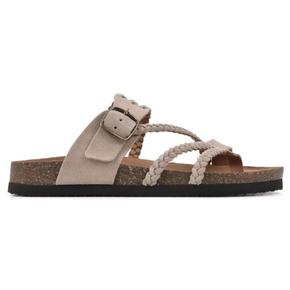 Katherine | Woven Toe-Loop Sandals