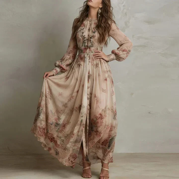 Alice | Long-Sleeve Maxi Dress