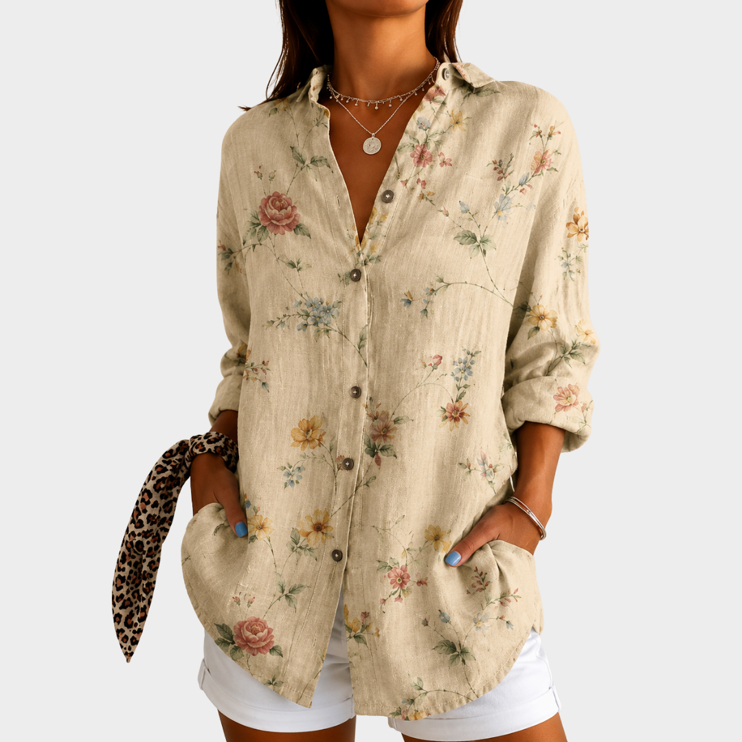 Tiny Wildflower Blouse