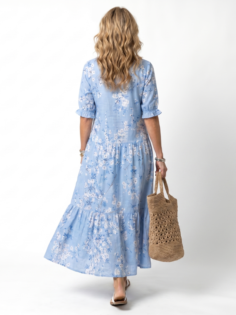 Yvonne | Airy Floral Everyday Dress