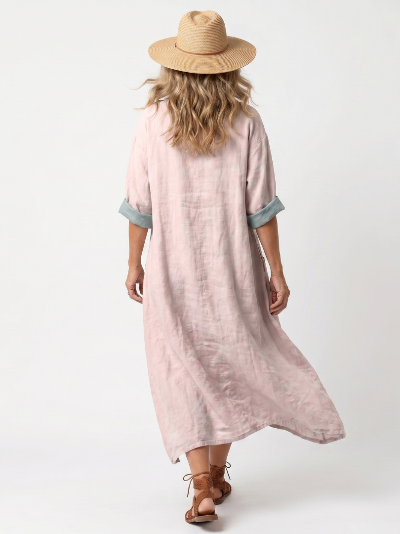 Grace | Vertical Embroidery Everyday Dress