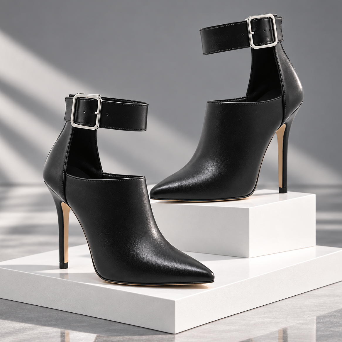 Elaina | High-Vamp Stiletto Heels