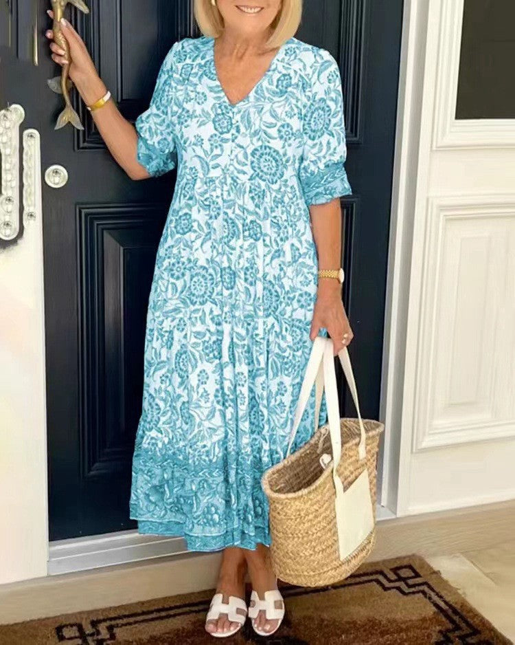 Hannah | Floral Dress in a Full Size Range
