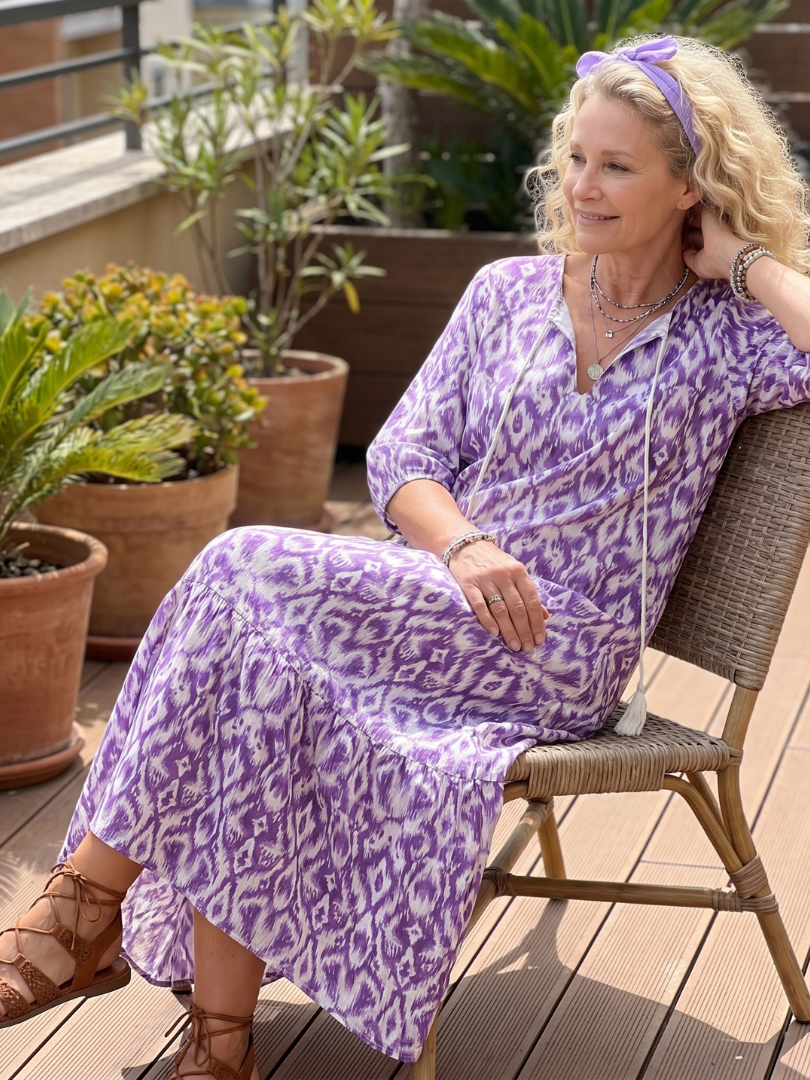 Lydia | Easy Everyday Print Dress