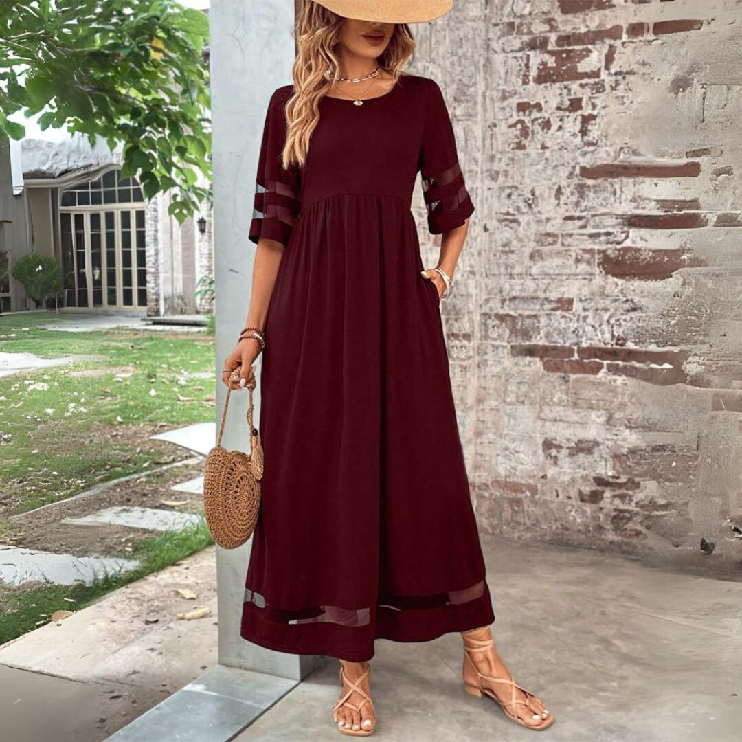 Celina | All-Day Empire Midi Dress