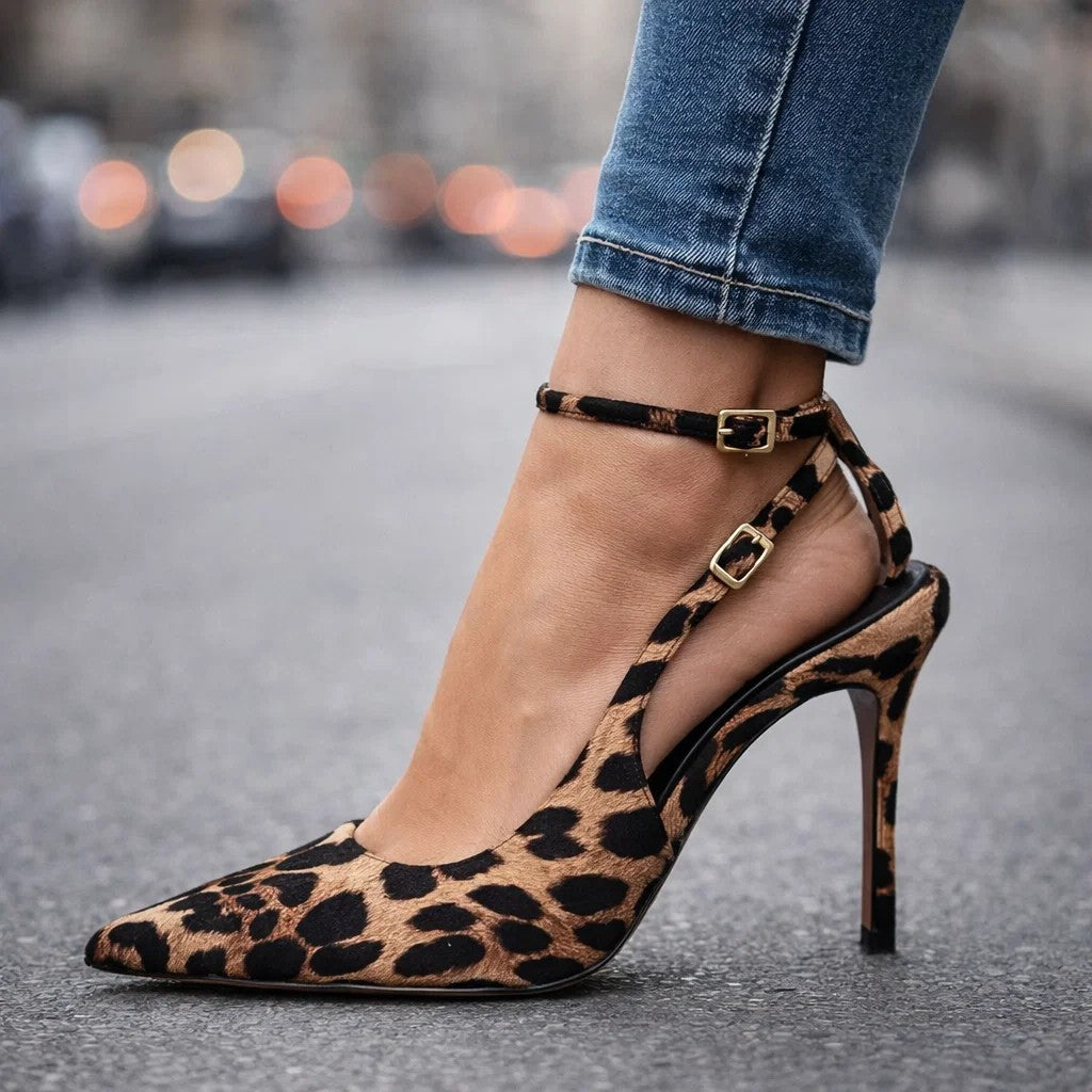 Natalia | Animal Print Heels