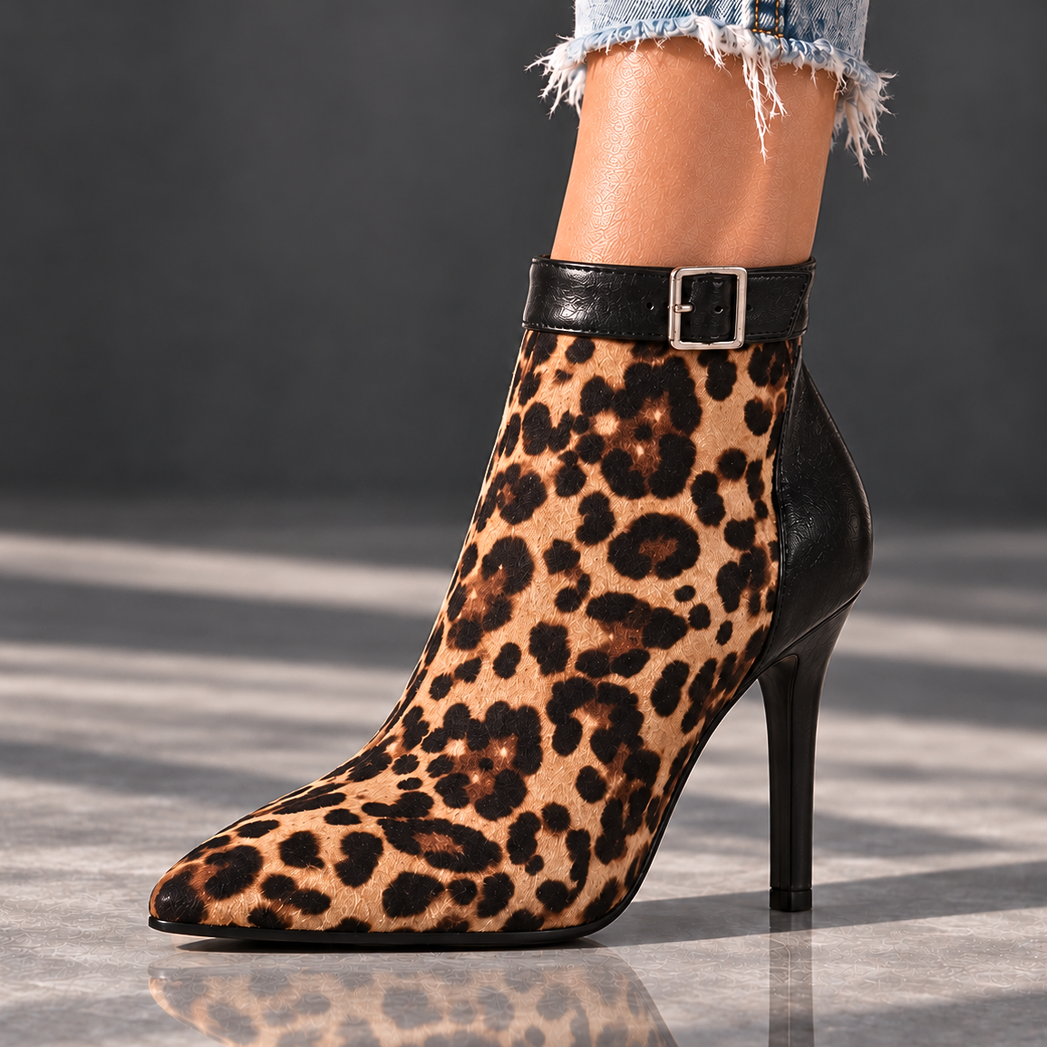 Laney | Leopard Print Heels
