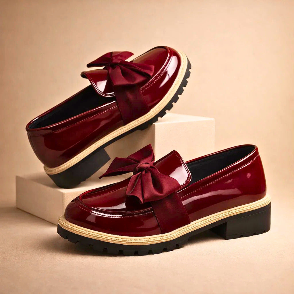 Vivienne | Bow Loafers
