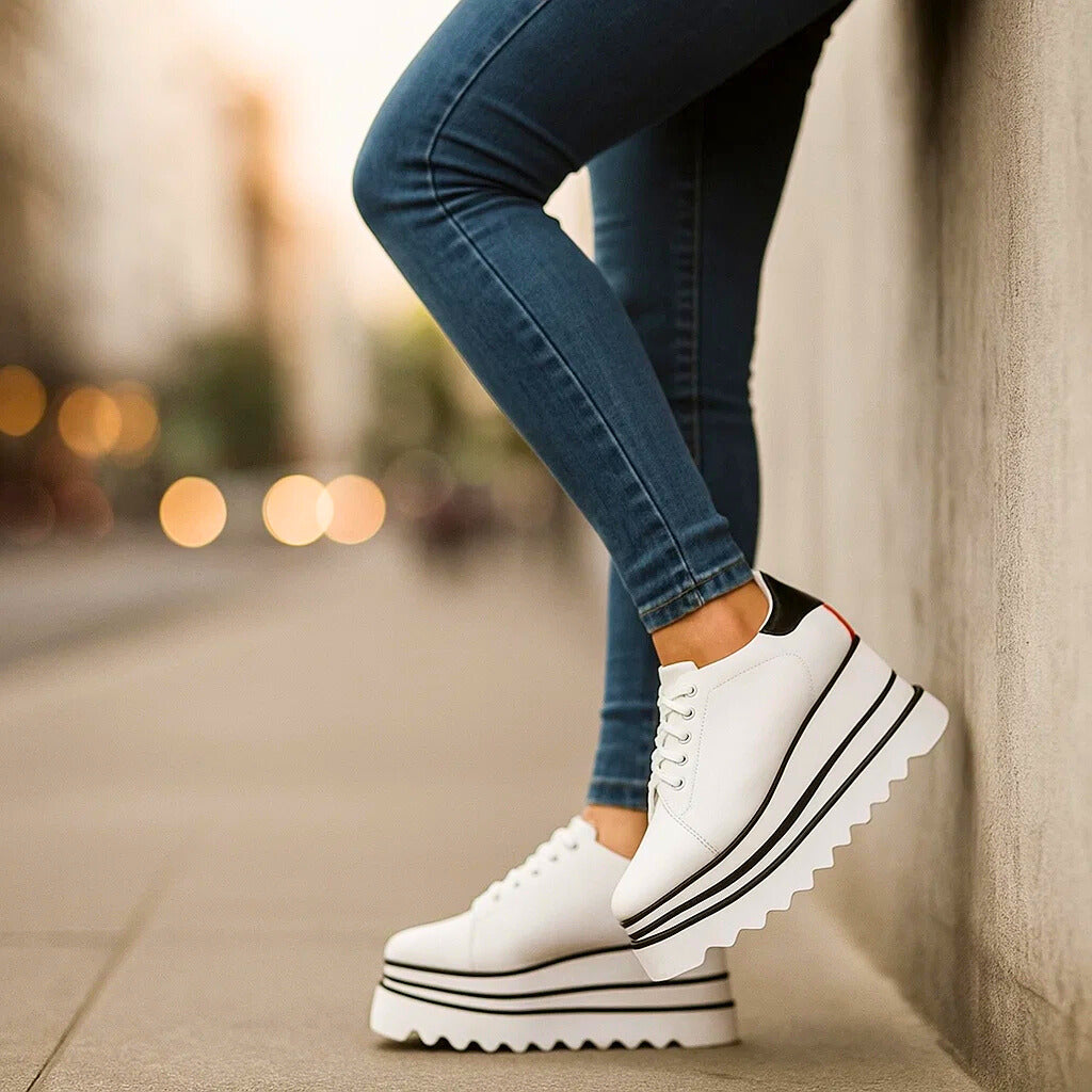 Sylvie | Striped Platforms
