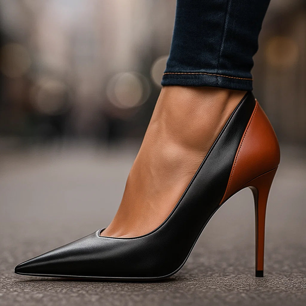 Celeste | Two-Tone Heels