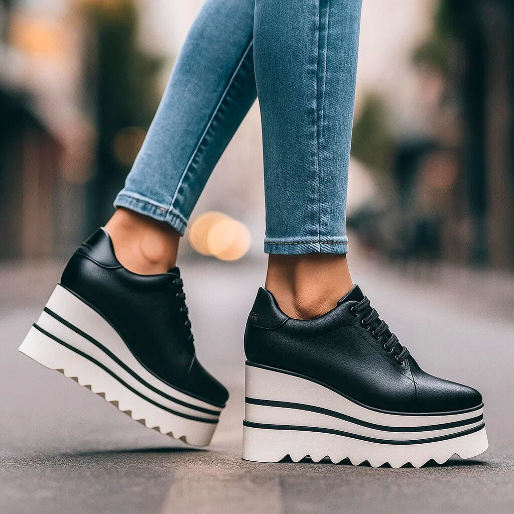 Sylvie | Striped Platforms