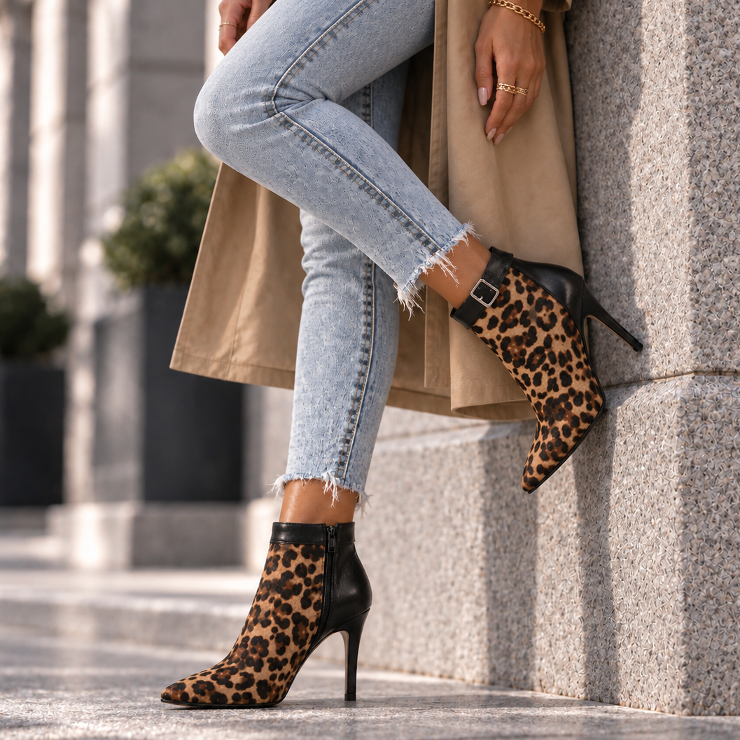 Laney | Leopard Print Heels