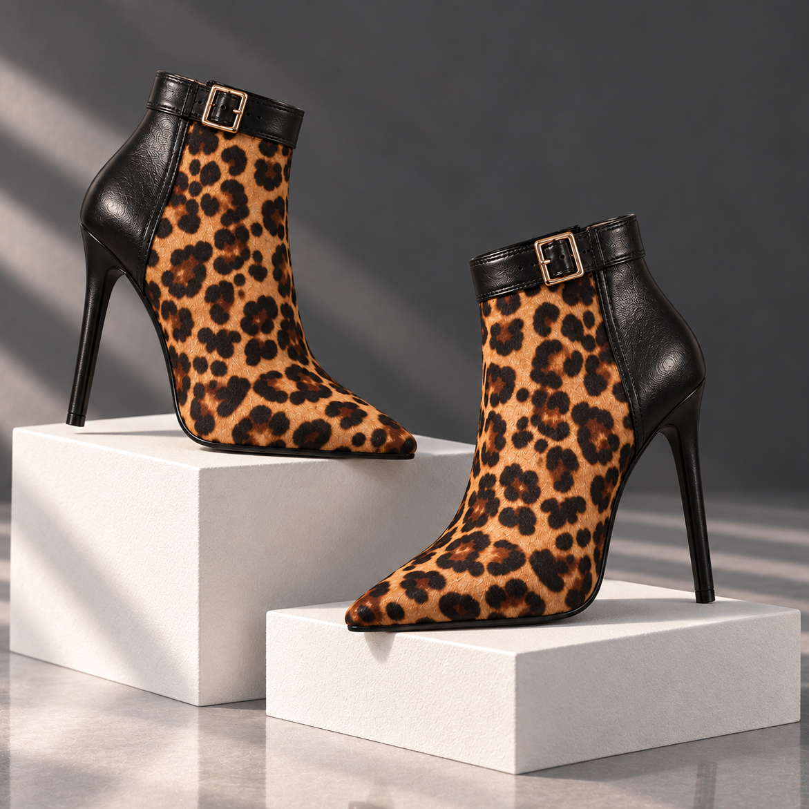 Laney | Leopard Print Heels