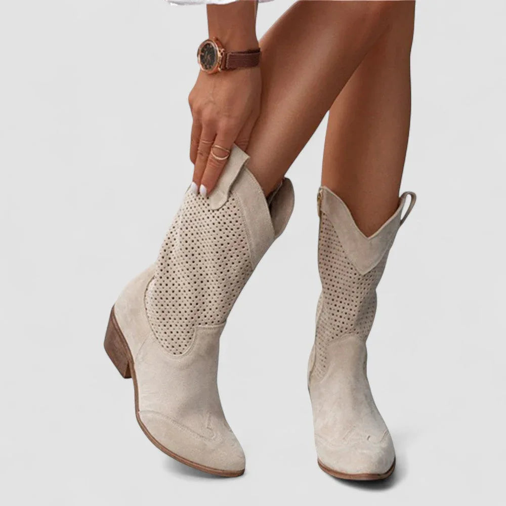 Rachel | Orthopedic Western Ankle Boots