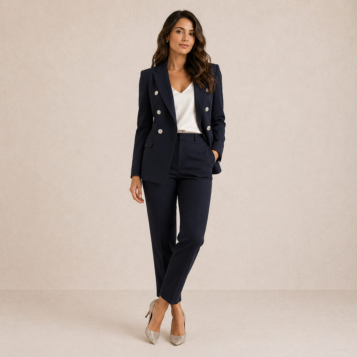 Myra | Tailored Pantsuit Set