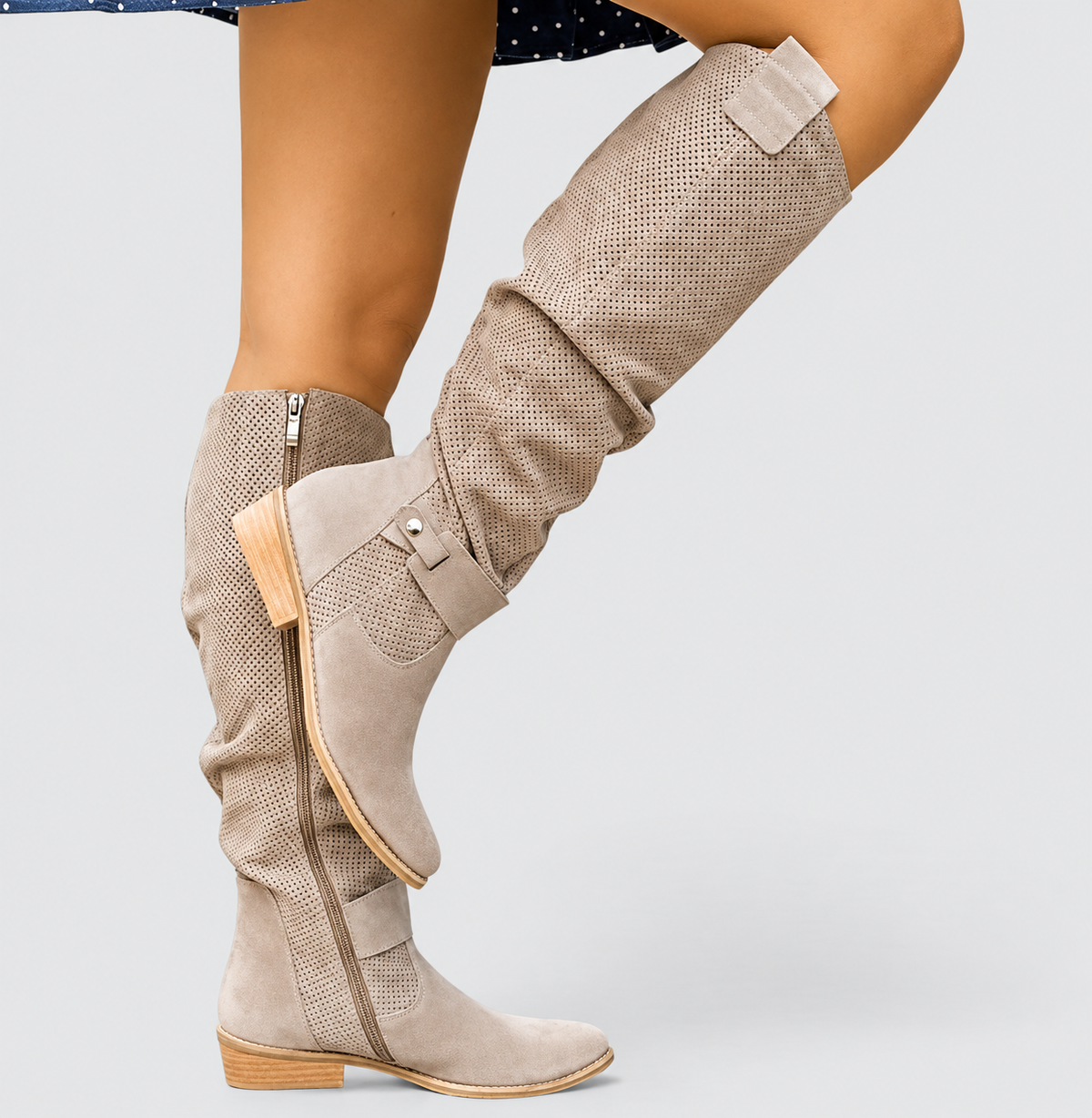 Jade | Comfortable Suede-Look Fall Boots