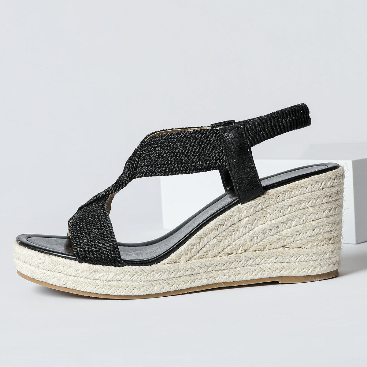 Rose | Woven Summer Wedges