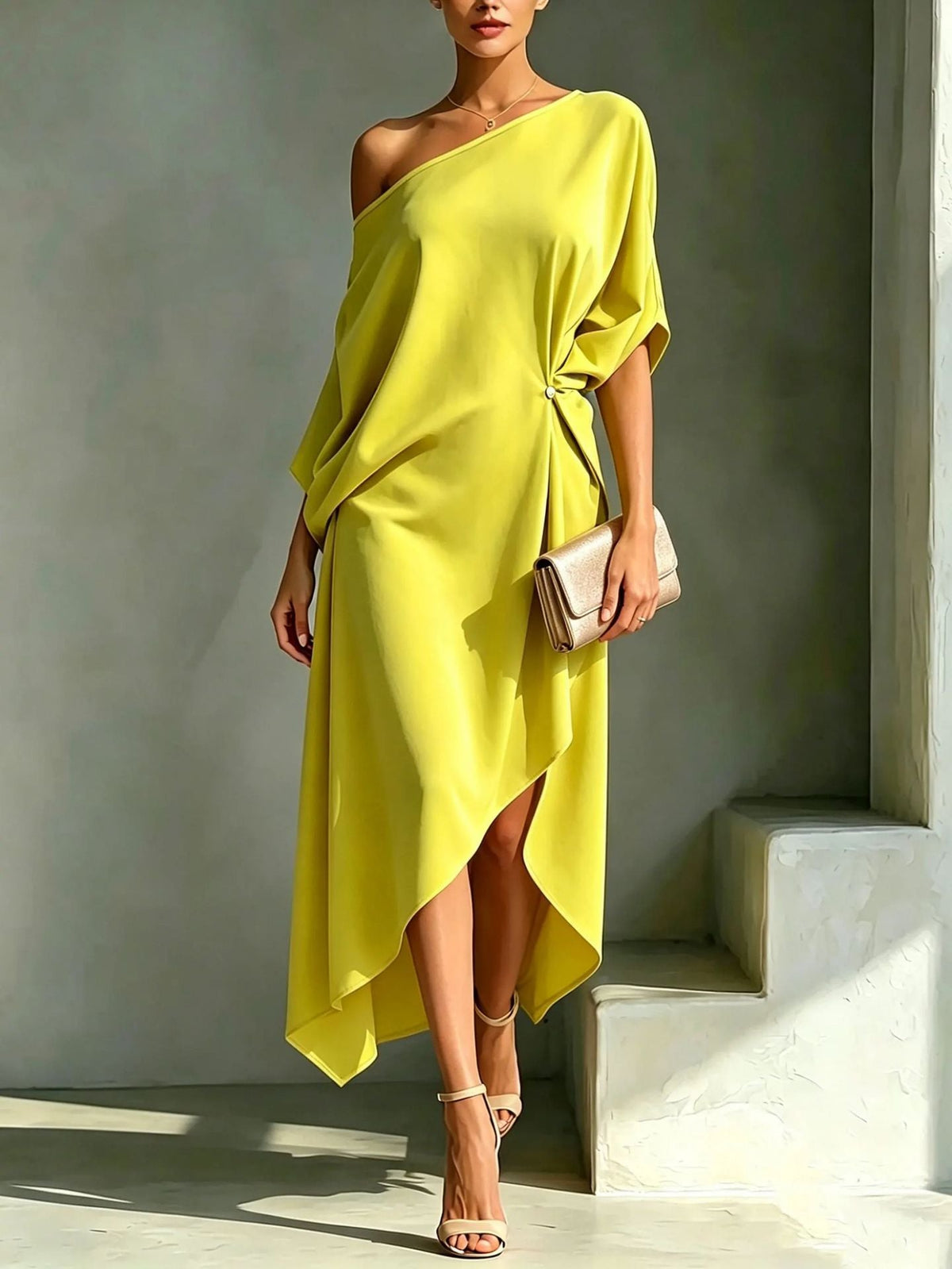 Bonita | Asymmetrical Hem Dress