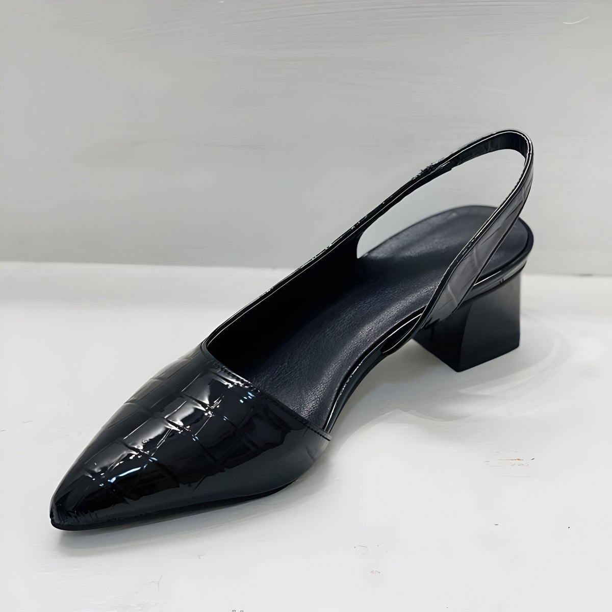 Alice | Wide-Toe Heeled Pumps