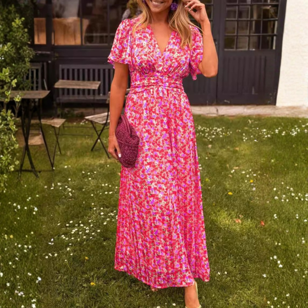 Teresa | Long Floral Dress
