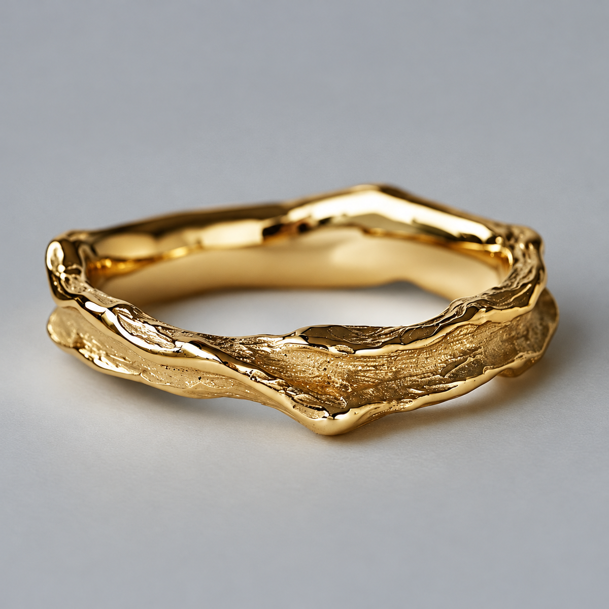 Hammered Vintage Ring