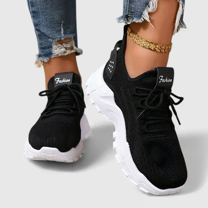 Christine | Wide Toe Box Sneakers
