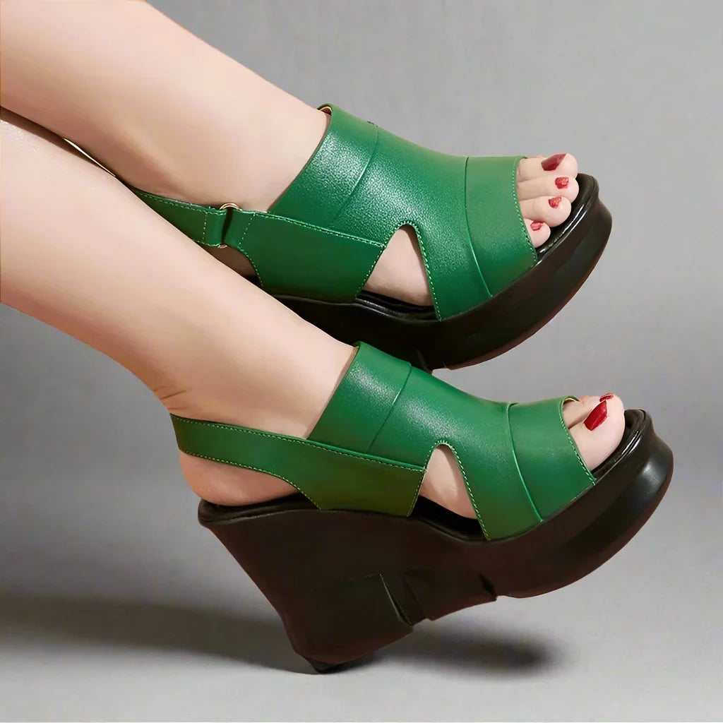 Presley | Slingback Platforms
