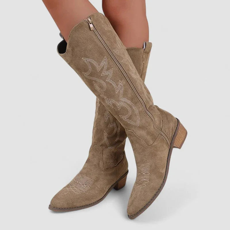 Clara | Orthopedic Western Ankle Boots