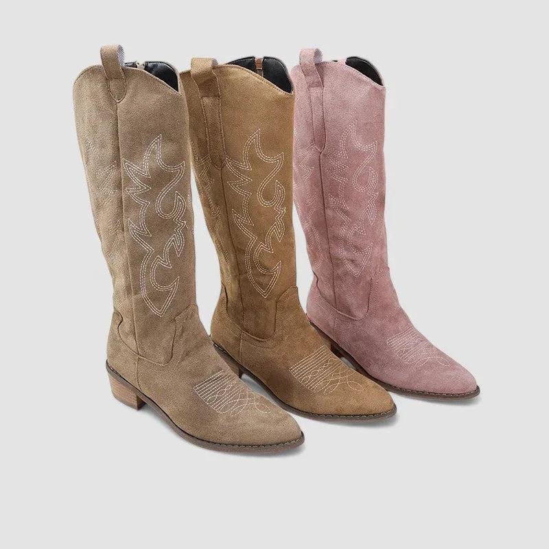 Clara | Orthopedic Western Ankle Boots