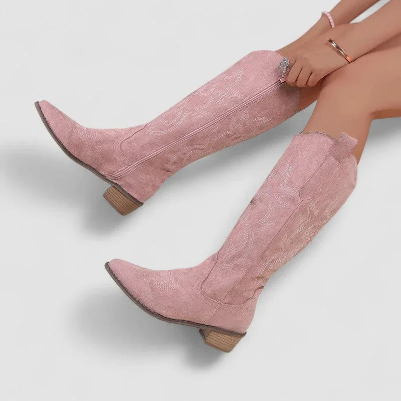 Clara | Orthopedic Western Ankle Boots