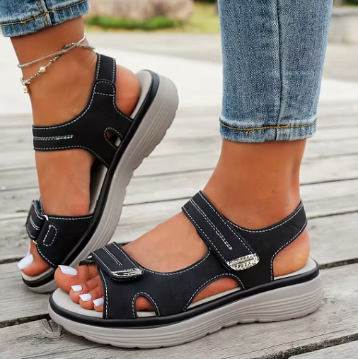 Teresa | Everyday Hook-and-Loop Sandals