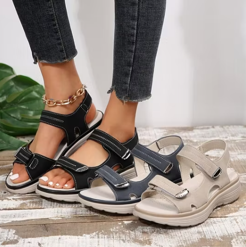 Teresa | Everyday Hook-and-Loop Sandals