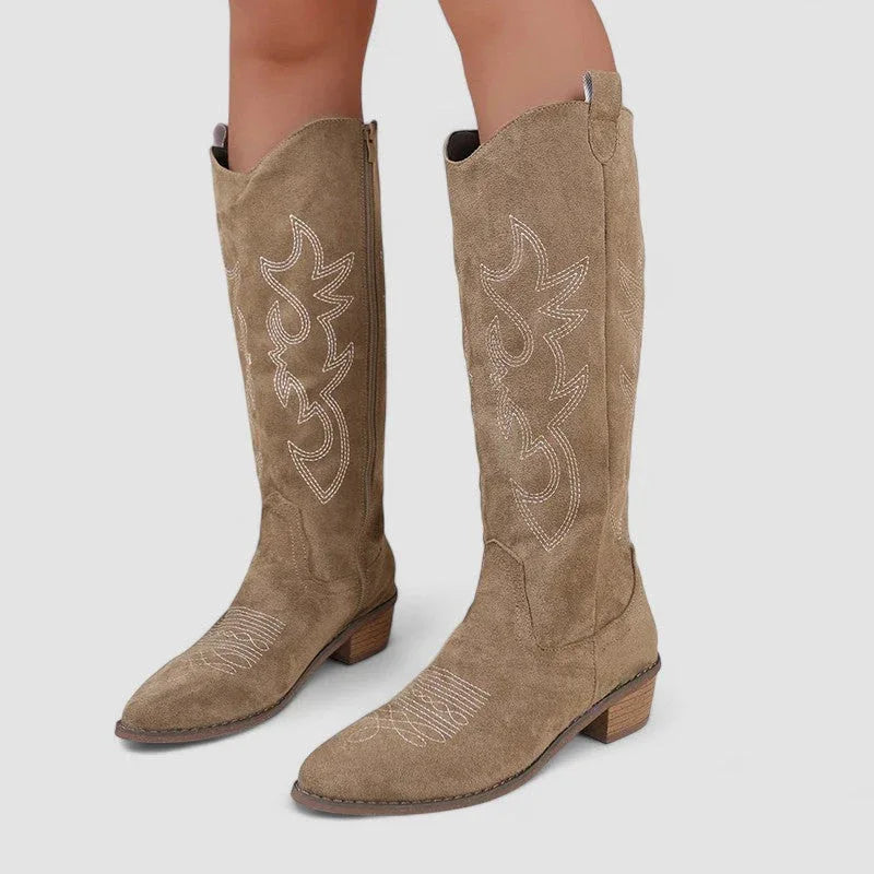 Clara | Orthopedic Western Ankle Boots
