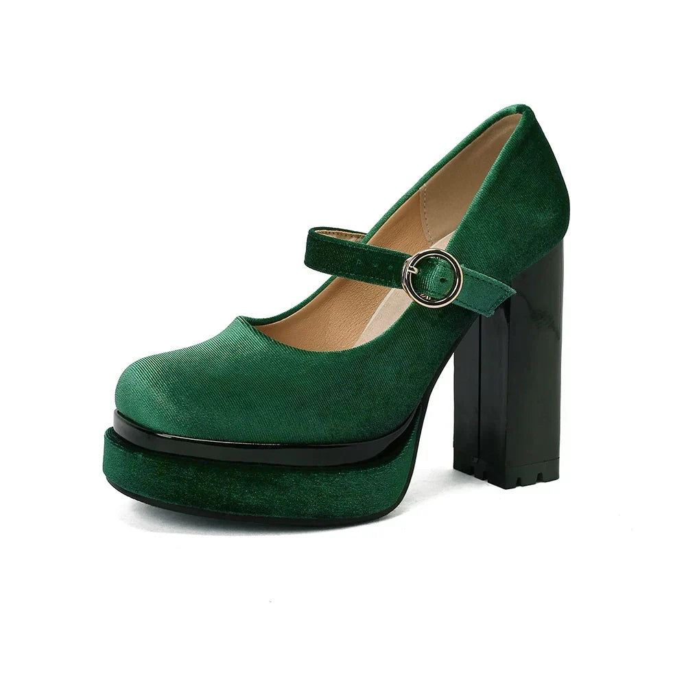 Valloria | Velvet Heels