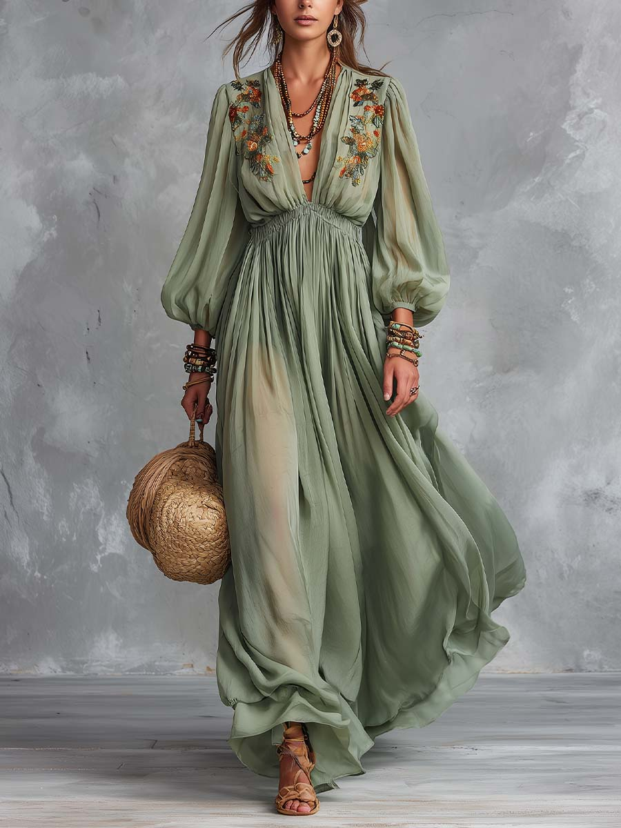 Dorothy | Floral Maxi Dress