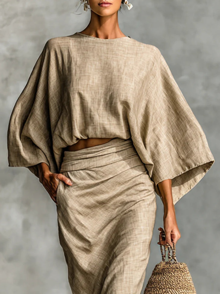 Diane | Two-Piece Set with Long Skirt