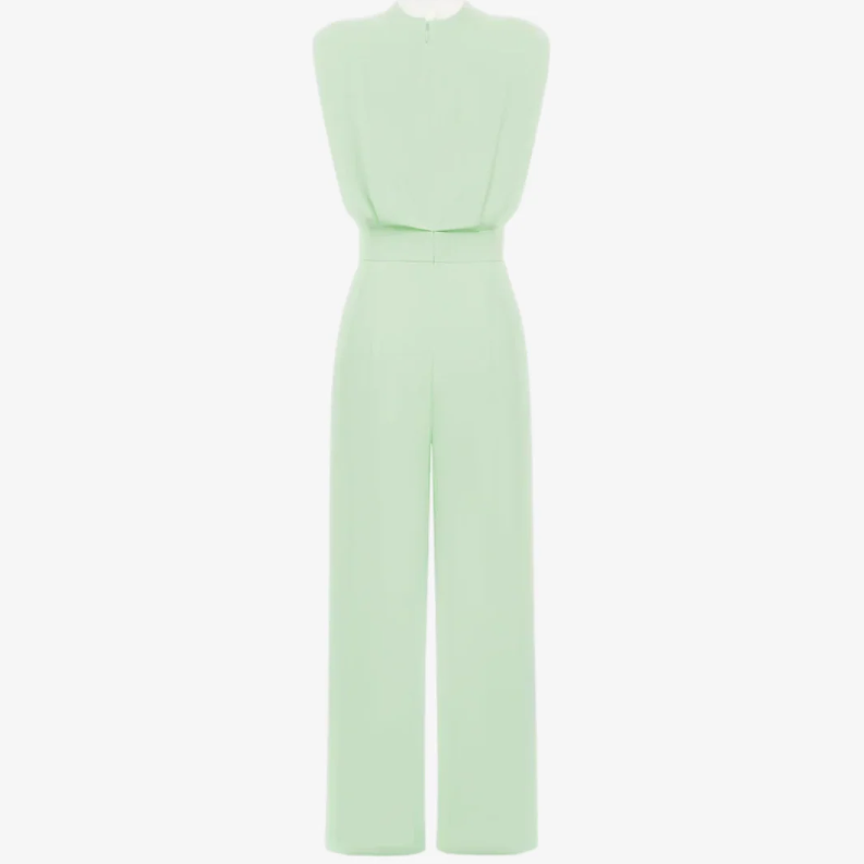 Dominique | Defined-Waist Jumpsuit