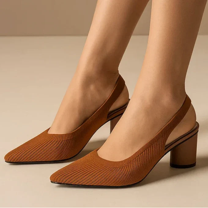 Isla | Knit Heels