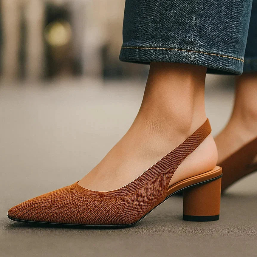Isla | Knit Heels