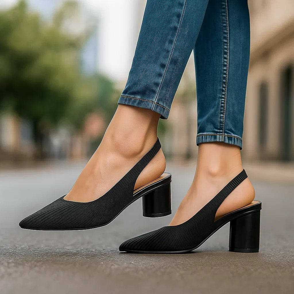 Isla | Knit Heels