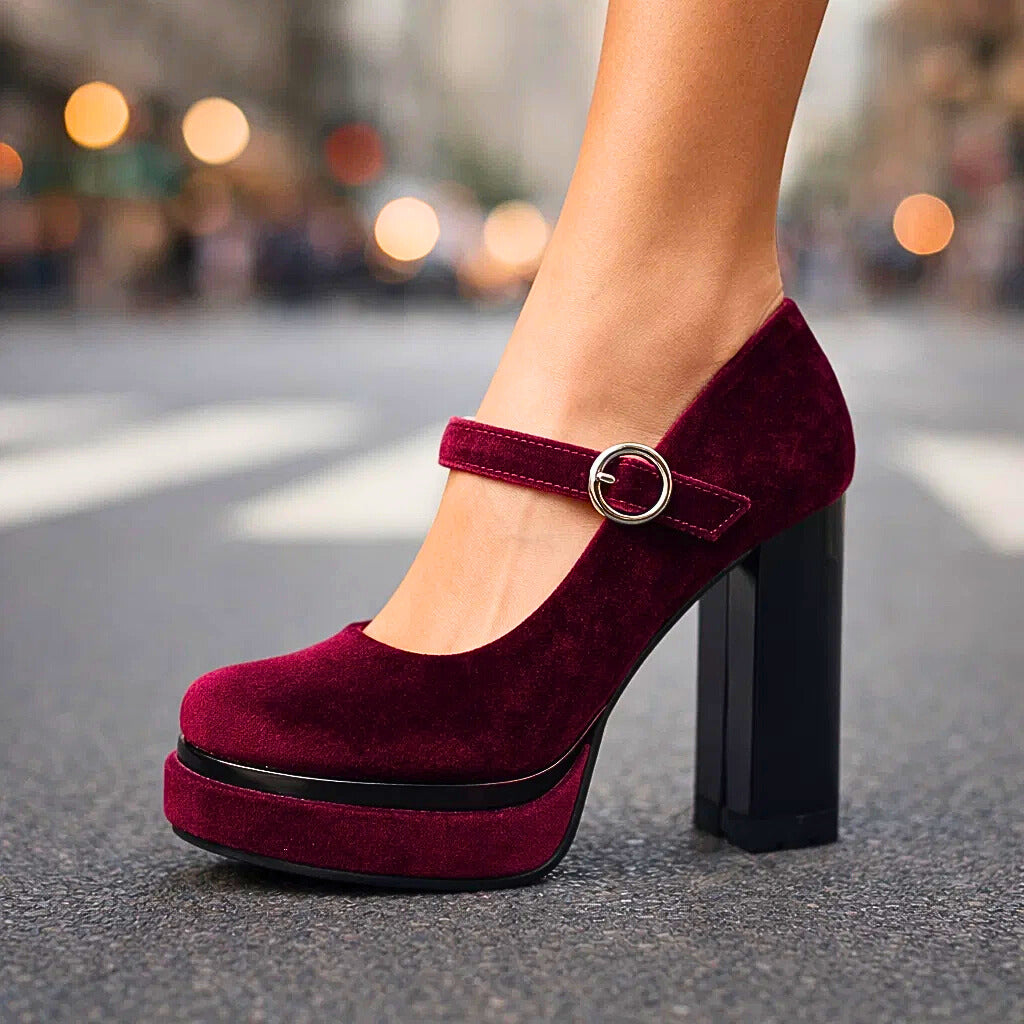 Valloria | Velvet Heels