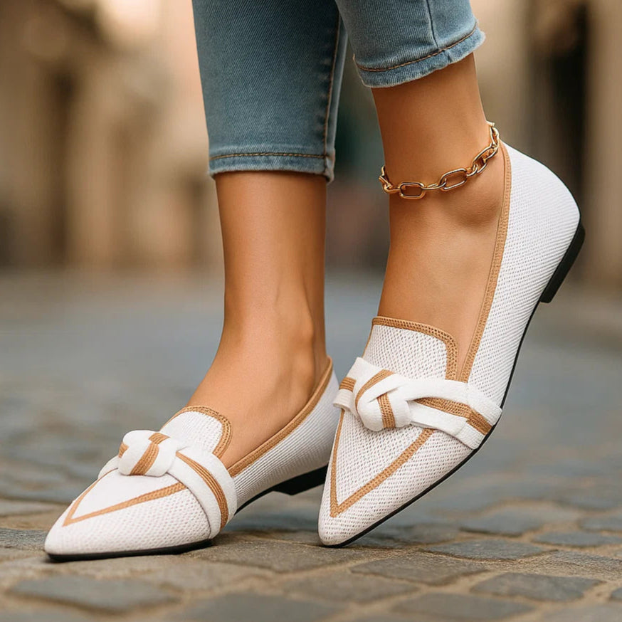 Valentina | Knit Ballet Flats