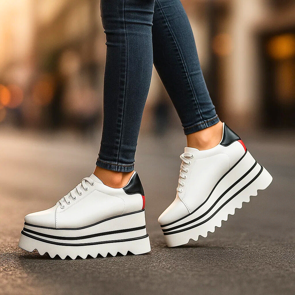 Sylvie | Striped Platforms