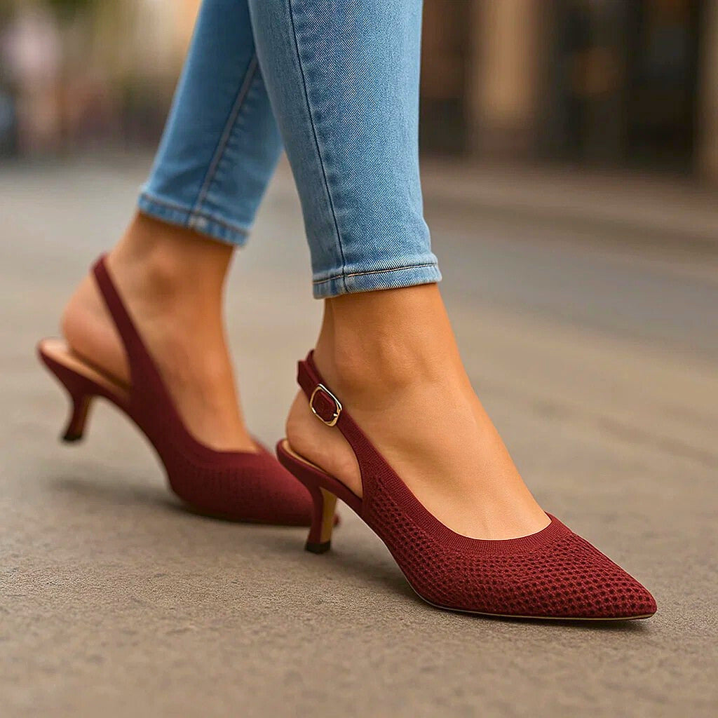 Avelina | Mesh Heels